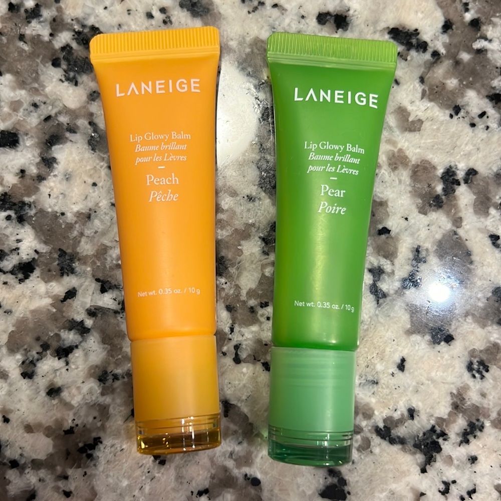 Laneige Peach and Pear Lip Glowy Balm
